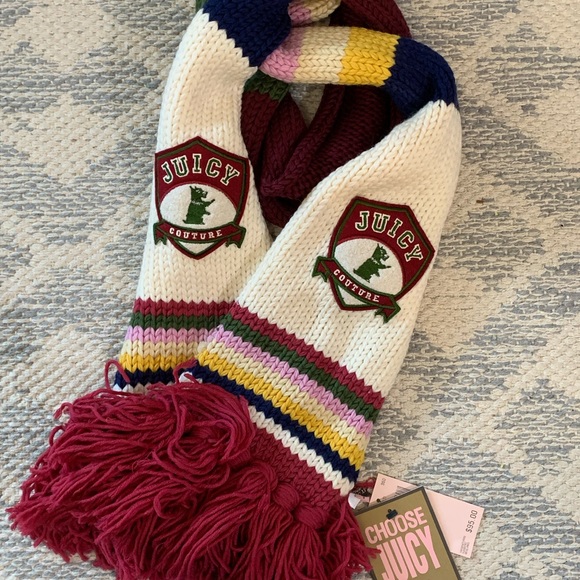 Juicy Couture Wool Scarf - Picture 1 of 6